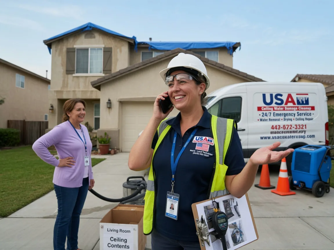 Ceiling Water Damage Restoration Grant, OK FAQs