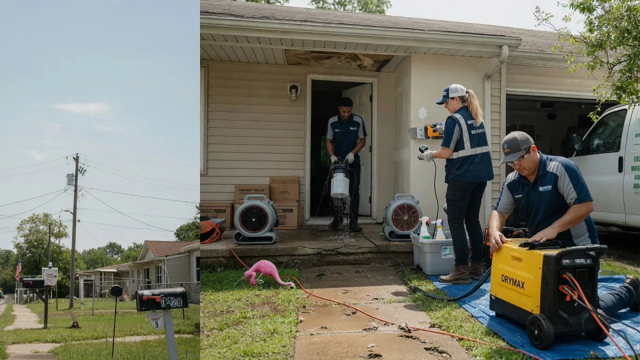 Storm Damage Water Removal in Grant, OK near me